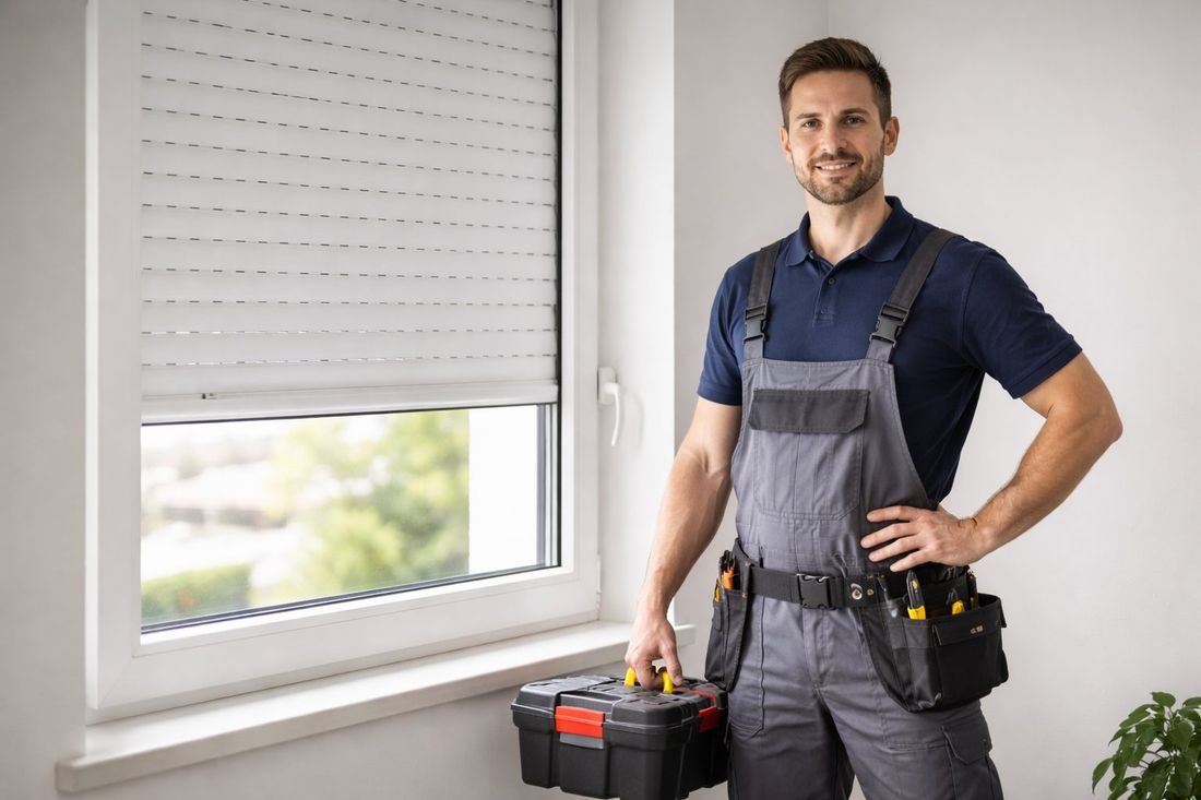 Persianista profesional de Sabapersi con herramientas de trabajo en Sabadell